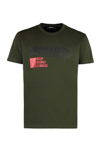 Dsquared2 Cotton Crew-neck T-shirt - Dsquared2 - Modalova