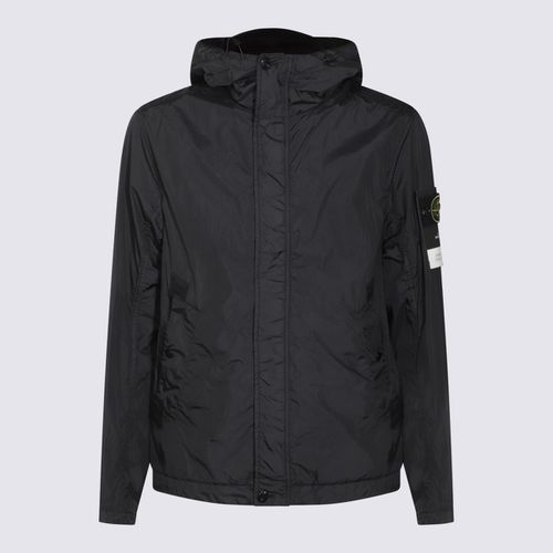 Stone Island Black Casual Jacket - Stone Island - Modalova