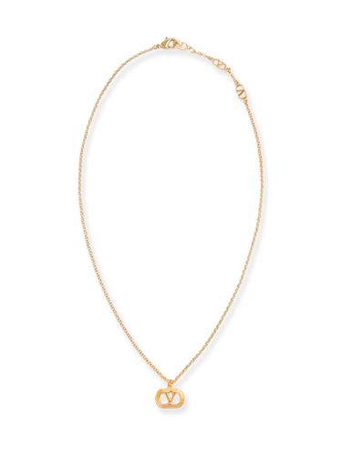 Ovalette Metal Necklace - Valentino Garavani - Modalova