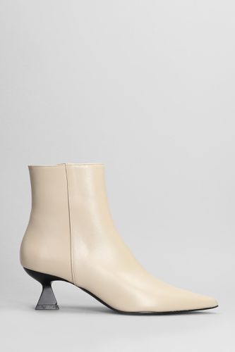Jina High Heels Ankle Boots In Leather - Roberto Festa - Modalova