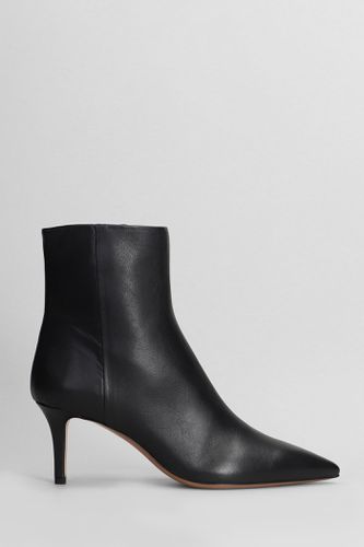 High Heels Ankle Boots In Leather - Fabio Rusconi - Modalova