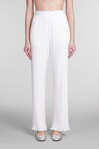 Lanvin Pants In White Polyester - Lanvin - Modalova