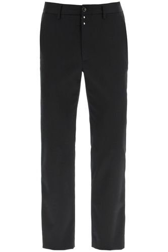 Stretch Wool Blend Tailored Trousers - MM6 Maison Margiela - Modalova