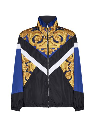 Multicolor Nylon Barocco Jacket - Versace - Modalova