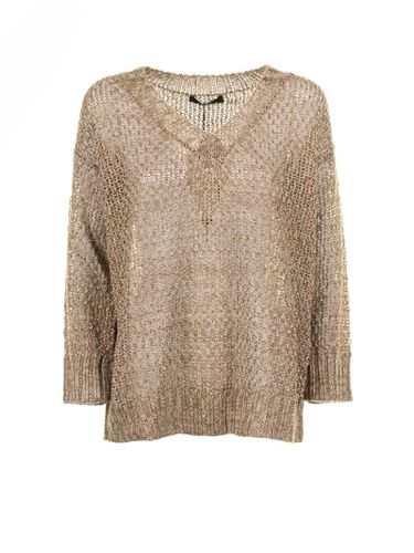 Linen V-neck Sweater - Weekend Max Mara - Modalova