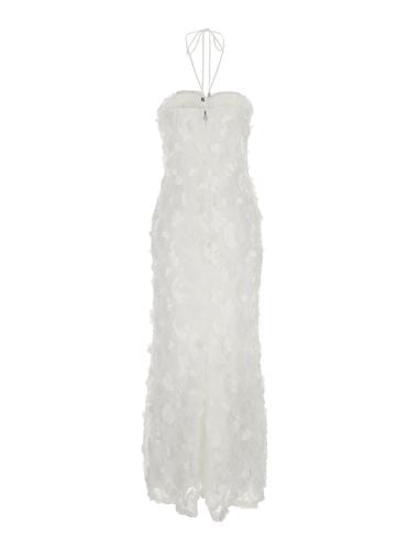 Maxi Dress With Tonal Sequins And Sweetheart Neck In Fabric Woman - Rotate by Birger Christensen - Modalova