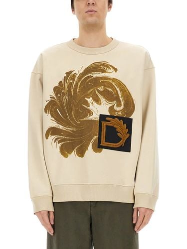 Sweatshirt With Print - Dries Van Noten - Modalova