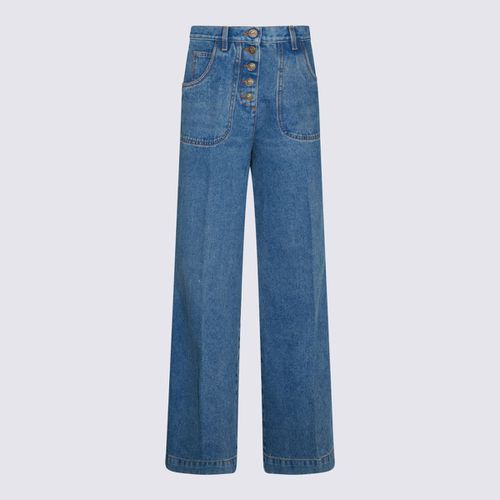 Etro Blue Cotton Denim Jeans - Etro - Modalova
