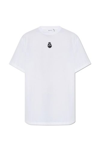 Alexander Mcqueen T-shirt With Logo - Alexander McQueen - Modalova