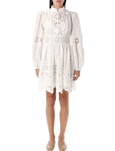 Acacia Broderie Mini Dress - Zimmermann - Modalova