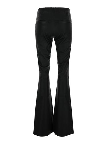 Flared Trousers In Leather Woman - ARMA - Modalova