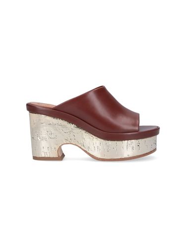 Chloé Oli Platform Mules - Chloé - Modalova