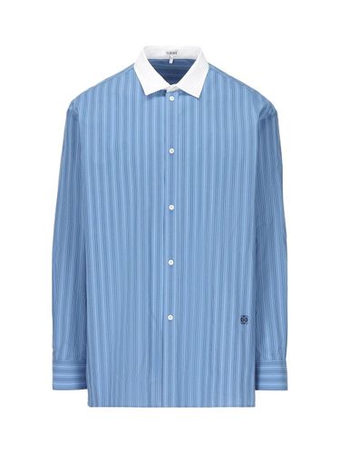 Loewe Striped Cotton Shirt - Loewe - Modalova