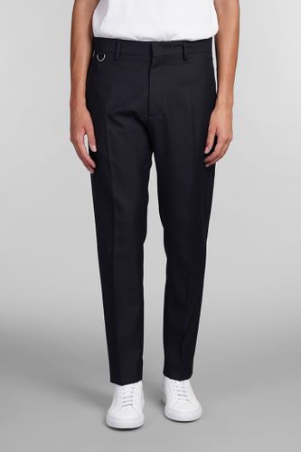 Low Brand Ford Pants In Blue Wool - Low Brand - Modalova