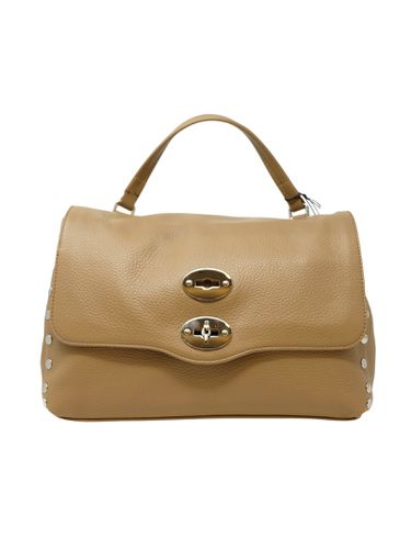 Z0260 Postina Daily Giorno S Cappuccino Leather Handbag - Zanellato - Modalova