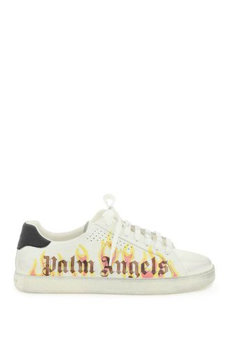 Flame Print palm One Sneakers - Palm Angels - Modalova