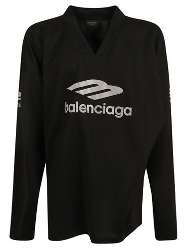 Logo Long-sleeved T-shirt - Balenciaga - Modalova