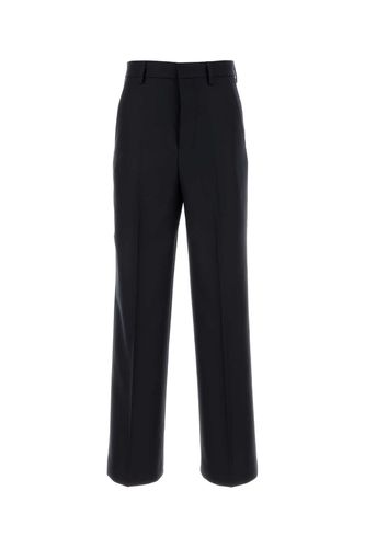 Midnight Blue Wool Pant - Ami Alexandre Mattiussi - Modalova