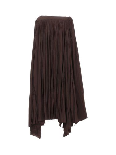 High Waist Asymmetric Gathered Maxi Skirt - Lanvin - Modalova
