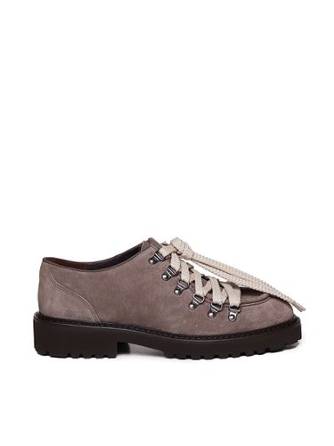 Doucal's Graphite Leather Lace-ups - Doucal's - Modalova