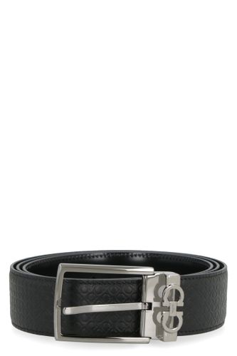 Ferragamo Reversible Leather Belt - Ferragamo - Modalova