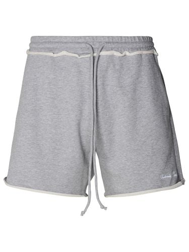 Balmain Grey Cotton Bermuda Shorts - Balmain - Modalova