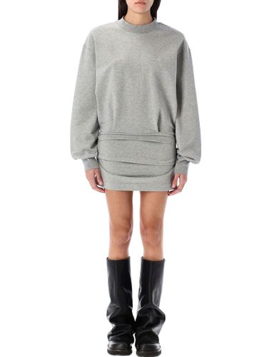 The Attico Fleece Mini Dress - The Attico - Modalova