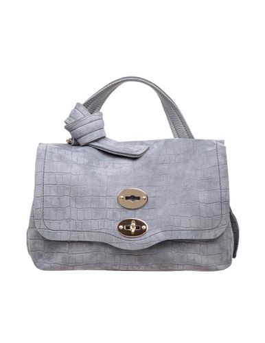 Postina Caiman S In Gray Nubuck - Zanellato - Modalova