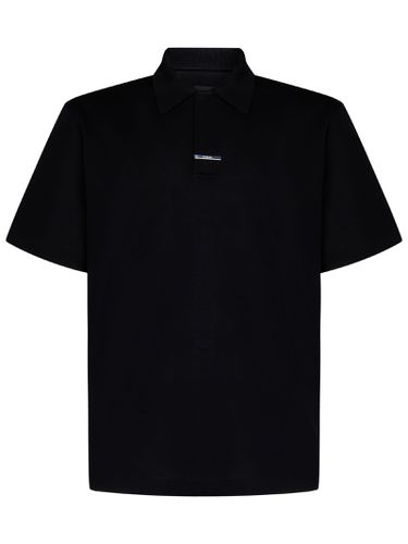 Givenchy Black Polo Shirt In Cotton - Givenchy - Modalova