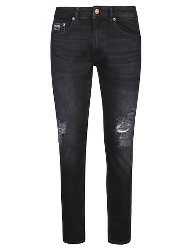 Presley 5 Pocket Skynny Narrow Jeans - Versace Jeans Couture - Modalova