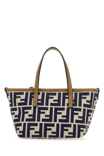 Embroidered Fabric Mini Roll Handbag - Fendi - Modalova