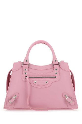 Pink Leather S Neo Classic Handbag - Balenciaga - Modalova