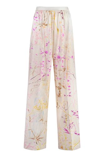 Agnona Printed Silk Pants - Agnona - Modalova