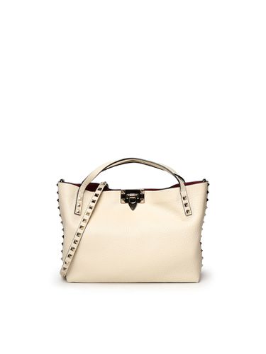 Rockstud Small Tote Bag - Valentino Garavani - Modalova