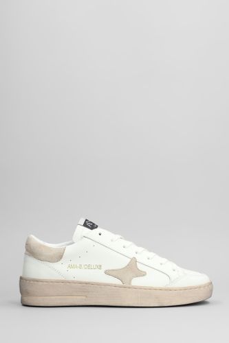 AMA-BRAND Sneakers In White Leather - AMA-BRAND - Modalova