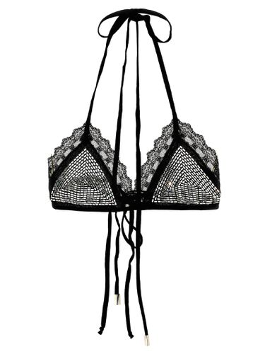 The Attico Rhinestone Bra - The Attico - Modalova