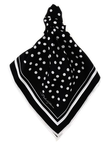 Dolce & Gabbana Polka Dot Scarf - Dolce & Gabbana - Modalova