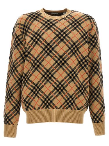 Burberry Check Sweater - Burberry - Modalova