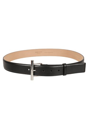 Engraved Logo Buckle Sling Belt - Alexander McQueen - Modalova