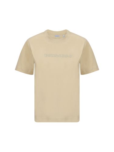 Burberry T-shirt With Paisley Logo - Burberry - Modalova