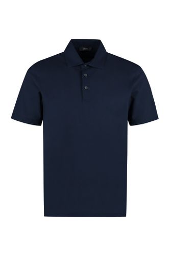 Herno Cotton Jersey Polo Shirt - Herno - Modalova