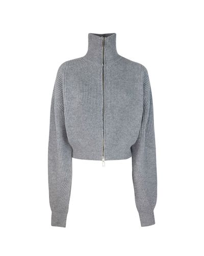 Zip-up High Neck Cardigan SportMax - SportMax - Modalova