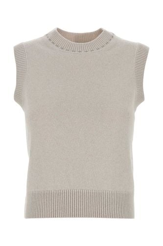 Fendi Cappuccino Cashmere Vest - Fendi - Modalova