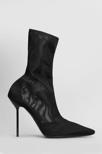 Lidia Ankle Boot High Heels Ankle Boots In Fabric - Paris Texas - Modalova