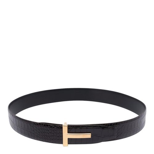 Tom Ford Logo-buckled Embossed Belt - Tom Ford - Modalova