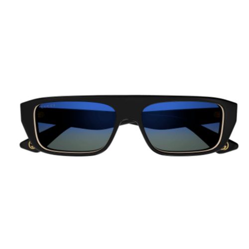 Gg1617s003 Black Black Blue - Gucci Eyewear - Modalova