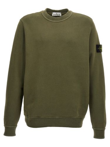 Stone Island Logo Badge Sweatshirt - Stone Island - Modalova