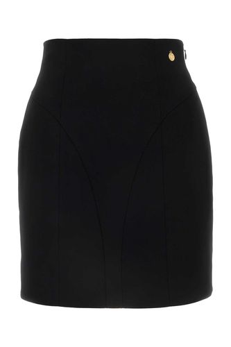 Balmain Black Viscose Mini Skirt - Balmain - Modalova