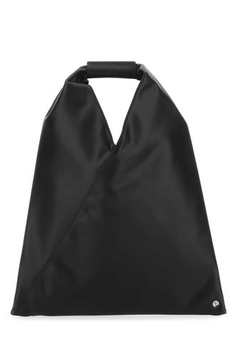 Black Synthetic Leather Japanese Handbag - MM6 Maison Margiela - Modalova