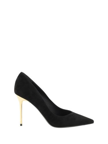 Balmain Gold Heeled Pump - Balmain - Modalova